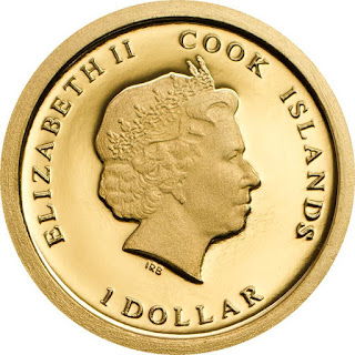 Cook Islands 1 Dollar Gold Coin