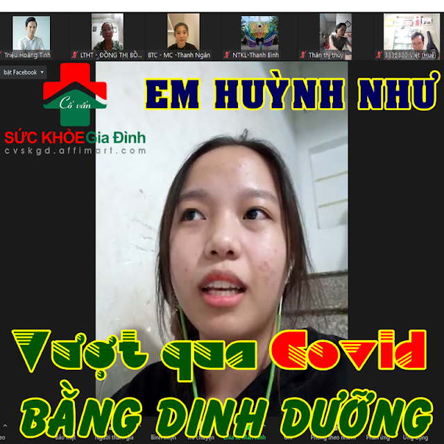 Huỳnh Như chia sẻ cách vượt qua Covid (F0) bằng dinh dưỡng | Cố vấn sức khỏe gia đình