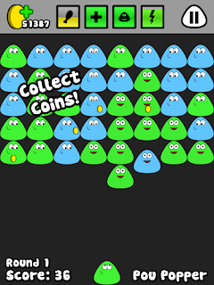 pou apk pou collecting coins