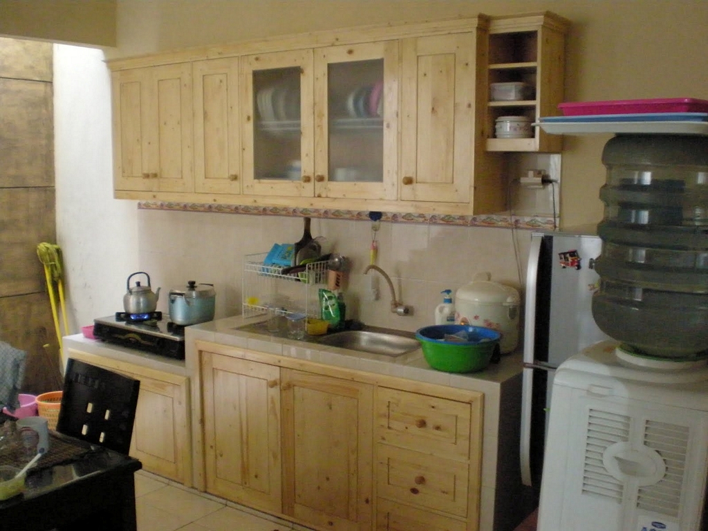 kitchen set kayu jati belanda 1