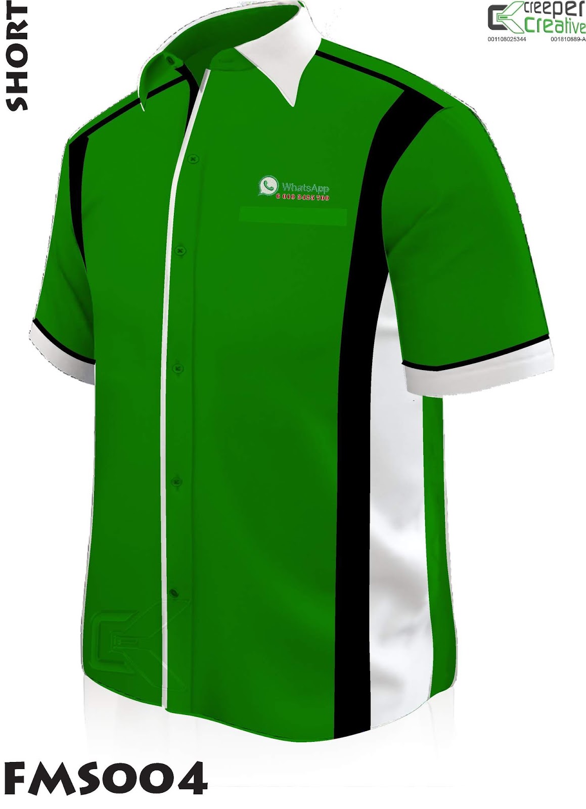  Template Baju  Korporat Psd