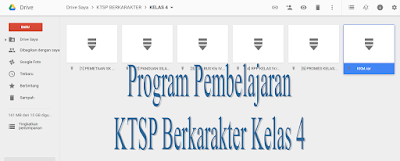 Download KTSP Berkarakter Kelas 4 Model Program Pembelajaran