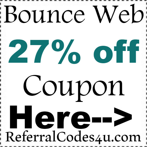 BounceWeb Web Hosting Plan Coupons 2024-2023, Bounce Web Discount Code October, November, December