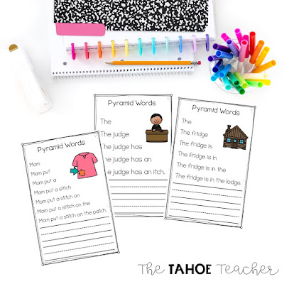 Teaching the trigraphs tch and dge phonics games through centers and interventions