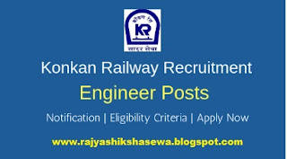 Assistant Security Commissioner Posts In Konkan Railway Recruitment 2019