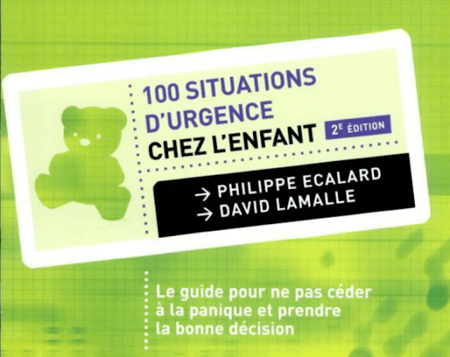 100 Situations d'urgences chez l'enfant livre PDF