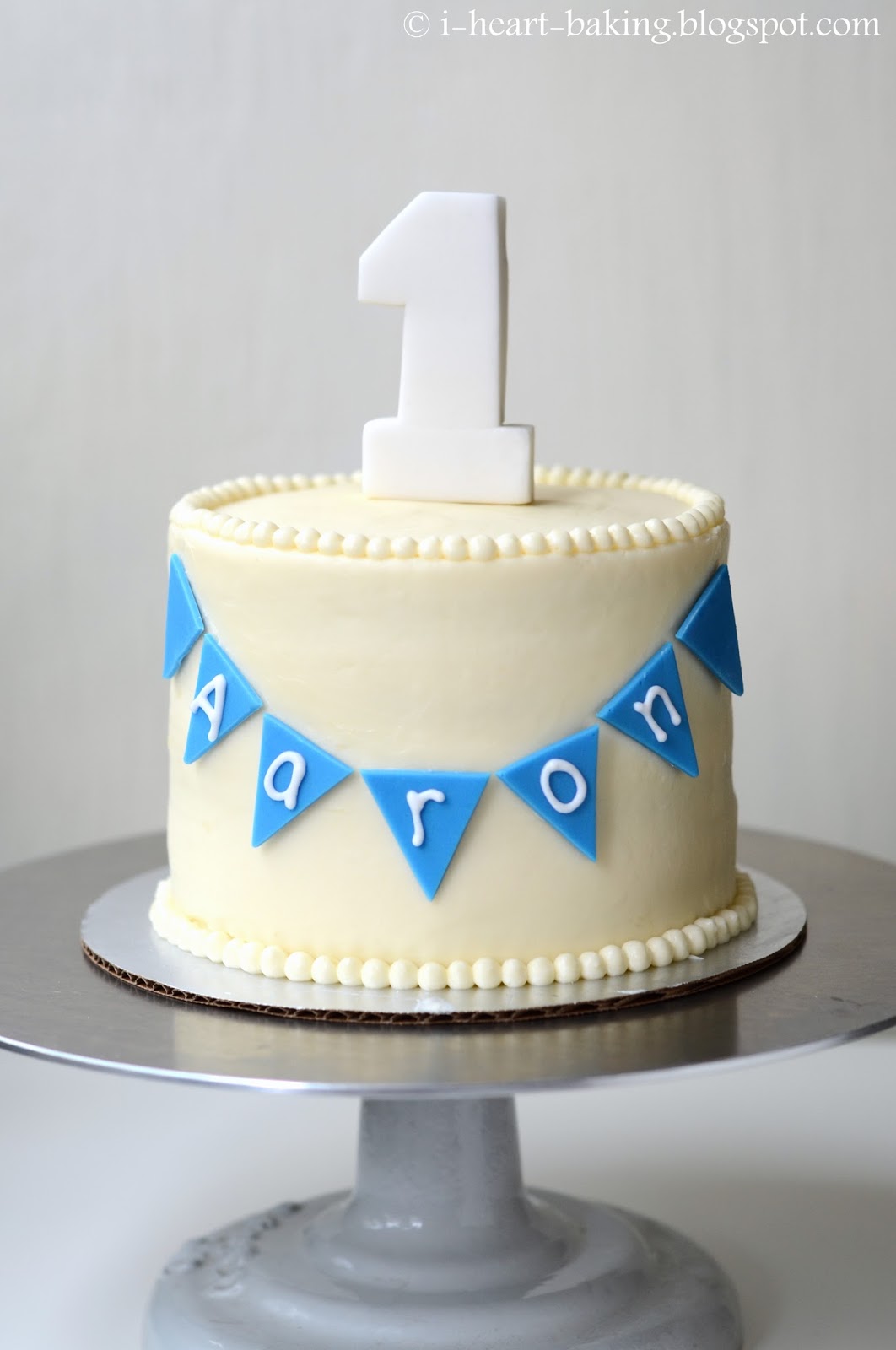 Owl Cake for Twins 1st Birthday + Smash Cakes