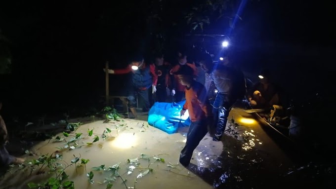 Korban Kecelakaan Sampan Tenggelam di Sungai Batang Kuantan Ditemukan Meninggal Dunia