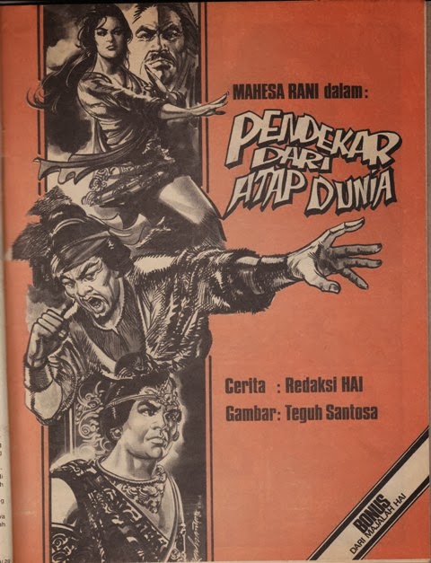 TOKOHITAM: Serial Mahesa Rani "Pendekar Dari Atap Dunia 