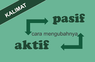 Kalimat Aktif dan Kalimat Pasif dan Cara Mengubahnya 