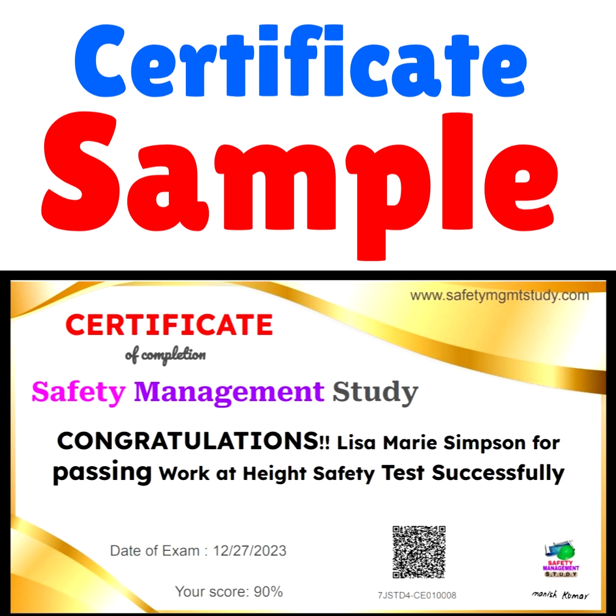 work-at-height-safety-quiz-certificate