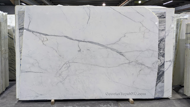 Statuario Classico Marble Slabs - Italiano NYC