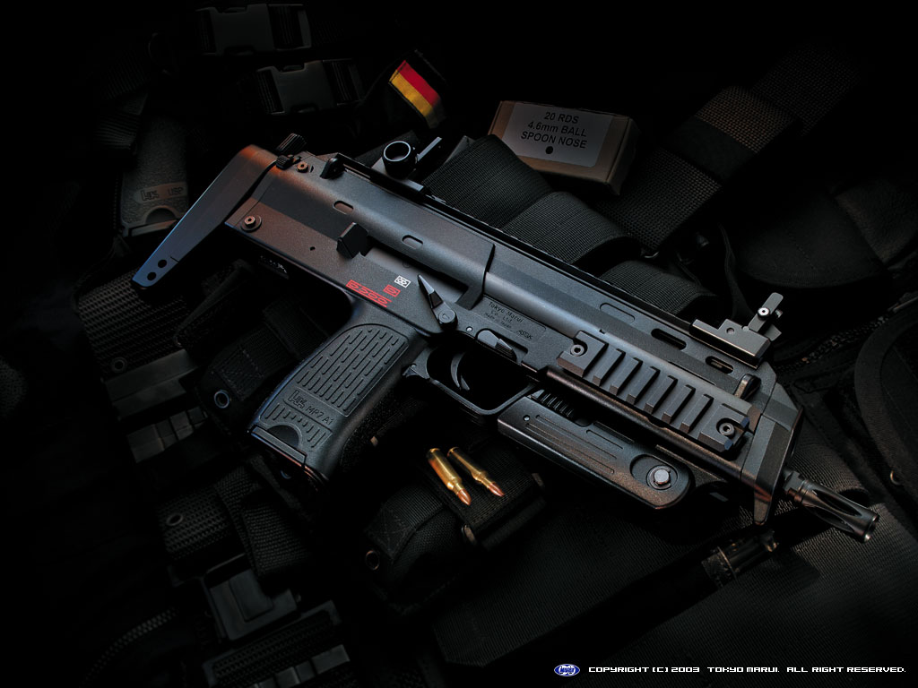 DKrintanx Heckler Koch HK MP7A1 submachine gun personal