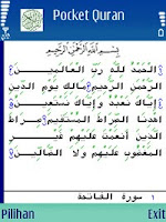download gratis aplikasi islami handphone nokia, sony ericcson. pocket quran untuk di hape nokia dan sony ericsson