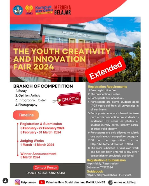 THE YOUTH CREATIVITY AND INNOVATION FAIR 2024