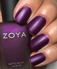 Zoya Matte Velvet Holiday; Iris