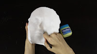 Diy face cast - Apply Vaseline all over the back of your mask.