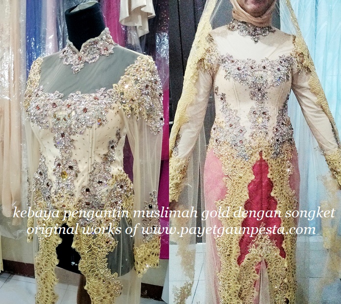 Payet Gaun Pesta Desain Baju Pesta Kebaya Modern Dan Gaun