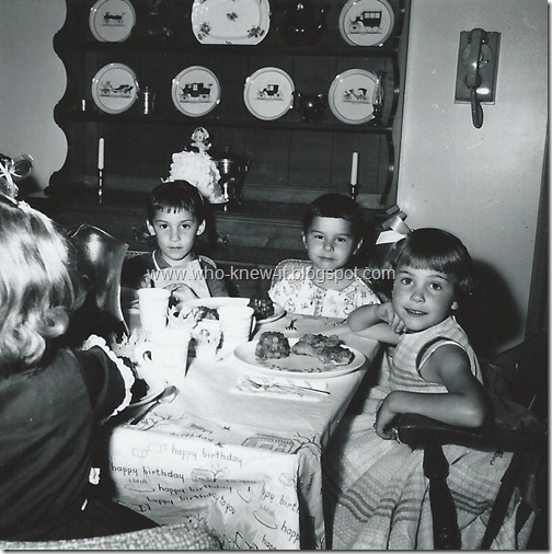 Page 12 - Cary is six at table