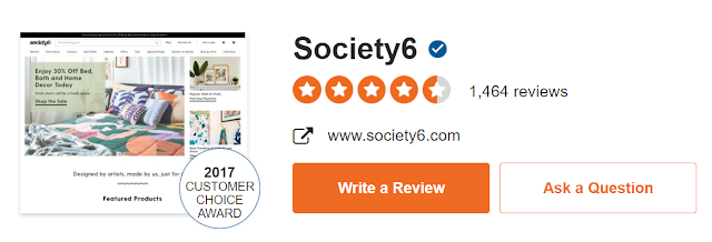 Society6 評分 / 評價