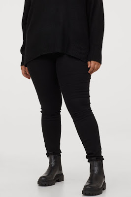 H&M+ Skinny Regular Jeggings - Plus Size Παντελόνι