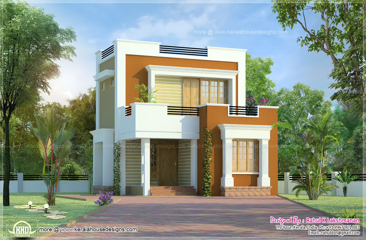 Cute small house design in 1011 square feet - Kerala home design ...