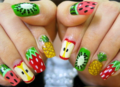 summer-fruit-nail-art