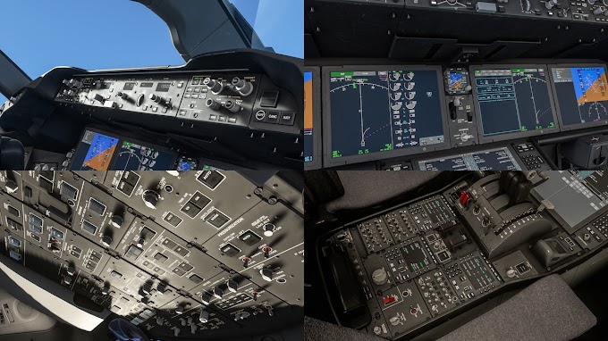 [FS2020] - Polystorm3D – Boeing 787 4K Realistic Cockpit Textures v1.0.0