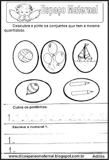 atividades de matemática educação infantil