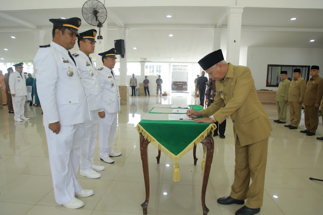 Bupati Lantik Jabatan Tinggi Pratama, Administrator dan Pengawas di Lingkungan Pemkab Asahan