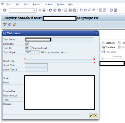 Text Types used in Smartforms