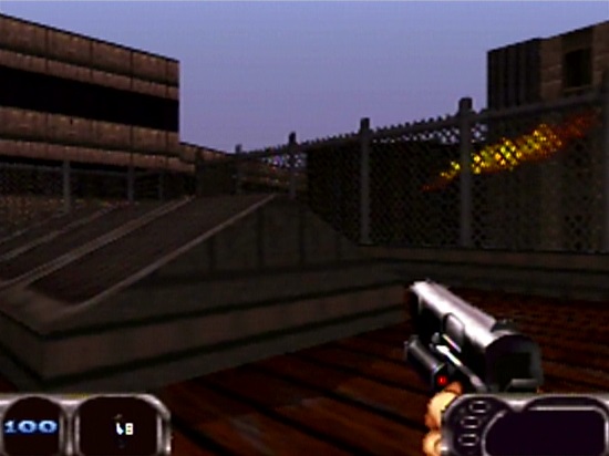 Duke Nukem 64 Opening Screen Building Top