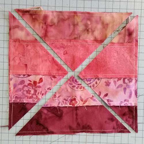 Quilt Block Hidden Wells - Tutorial