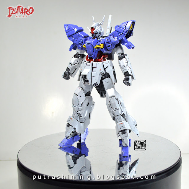 Gunpla Custom Weathering: HGUC Moon Gundam by Izutaro