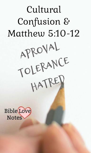 Our culture is demanding approval for things that break God's heart. They've replaced tolerance with hatred.