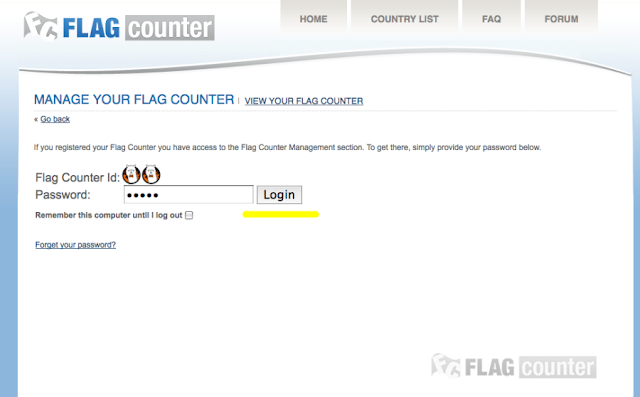 Flag Counter LOG IN