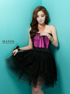Secret Sunhwa Maxim Korea Hot 2