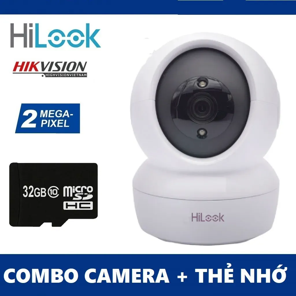 Camera Xoay Hilook 2MP, Đàm thoại 2 chiều, Kết nối không dây CHÍNH HÃNG TAI BẾN TRE