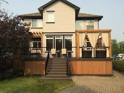 calgary deck and fence