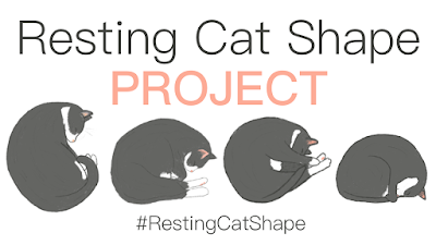 #RestingCatShape © Samantha Grenier 2020