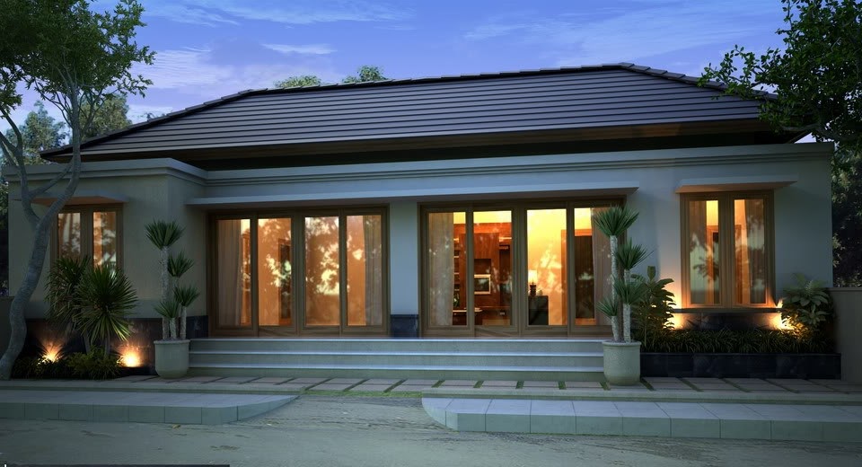  Gambar  Desain  Rumah  Rumah  Kos Kosan Pak Erik