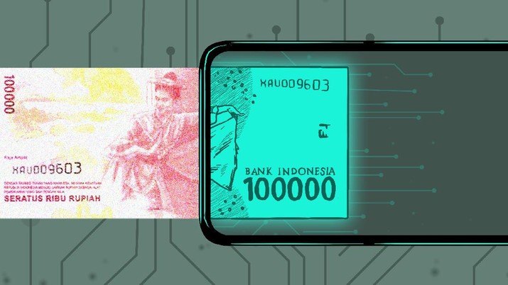 Siap-siap Uang Rupiah Digital Bakal Meluncur 2024