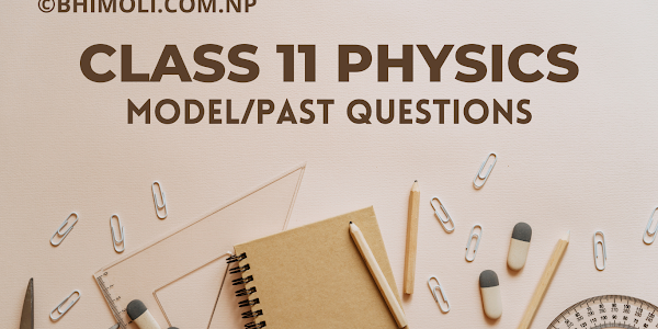 Important Questions for Class 11 Physics with Answers PDF
