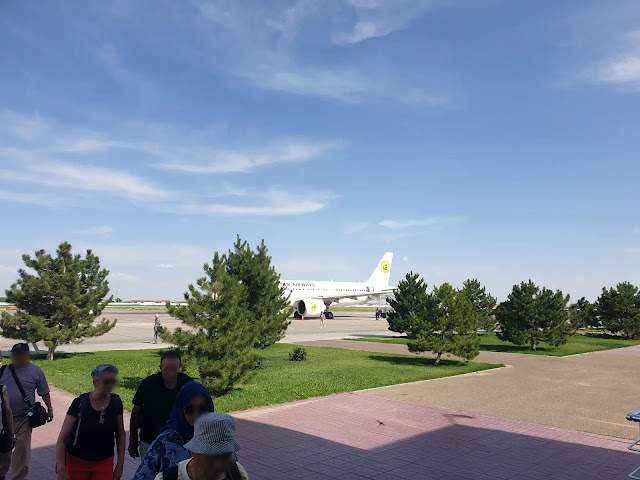 부하라 공항 우즈벡 항공 HY56(에어버스 A320neo) 탑승 후기