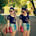 No look jeans + tênis