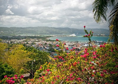 View of Montego Bay from Hotel Grace