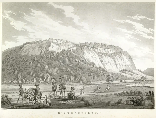 Krishnagiri fort was besieged by the British during the first Mysore war