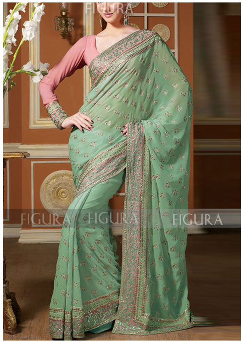 Indian Muslim Wedding Saree Designs