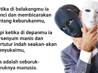 Waspadalah Terhadap Orang Bermuka Dua