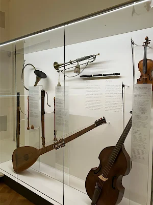 ドイツ博物館（Deutsches Museum）の楽器の展示